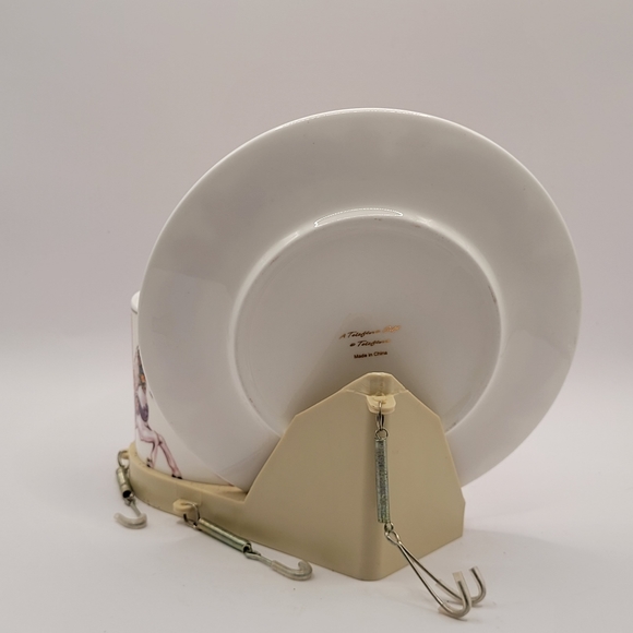 Vintage Teleflora Gift Carousel Horse Cup & Saucer Set with Original Display - Picture 3 of 8